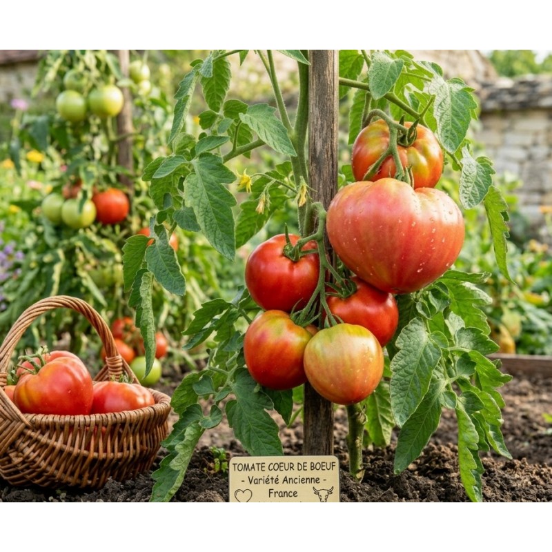 Acheter Tomate Coeur de boeuf en pot – Plante à cultiver