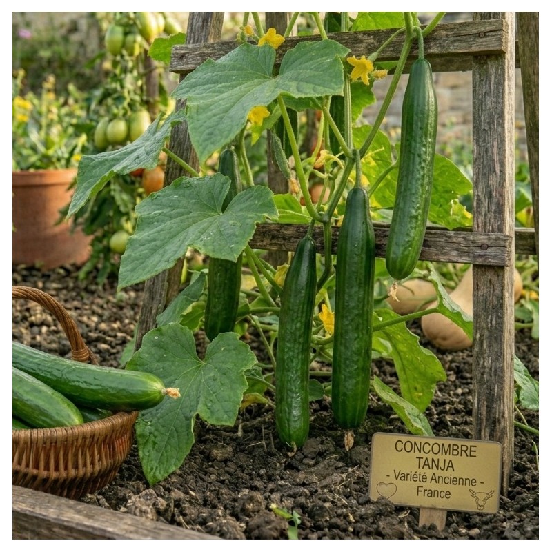 Acheter Concombre Tanja en pot – Plante à cultiver