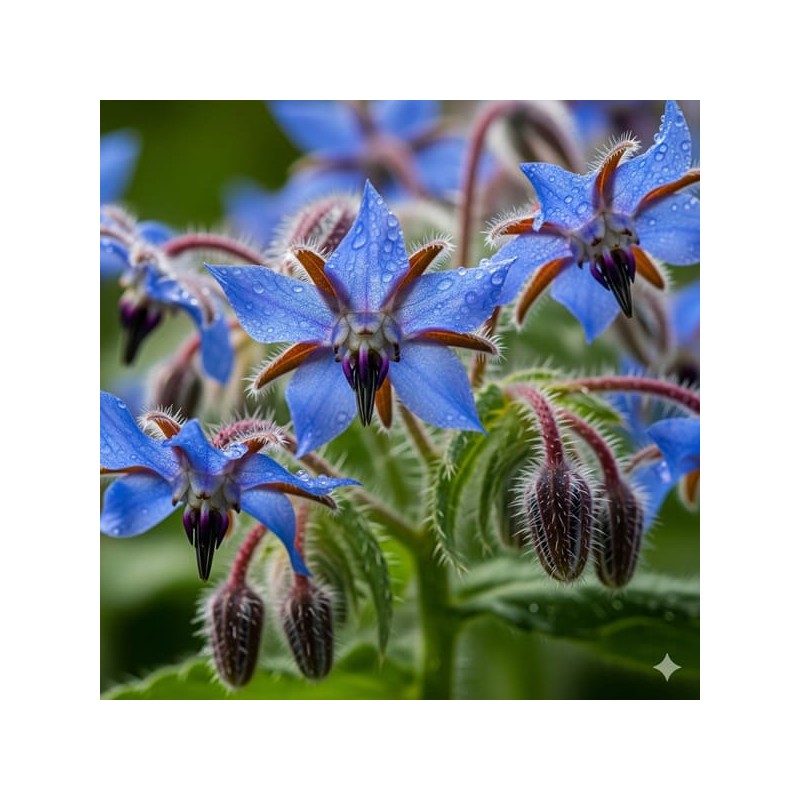 Bourrache Officinale Bleues 1 litre